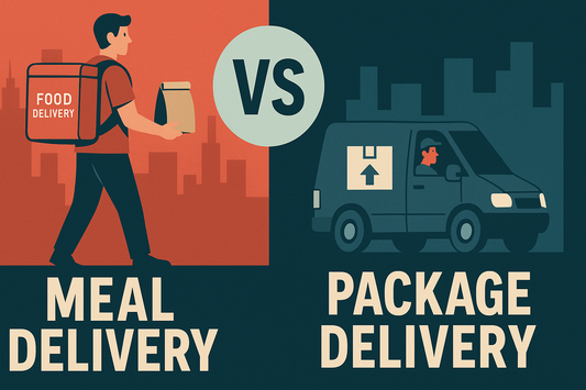 Meal Delivery vs. Package Delivery: Which Pays Better in 2025?