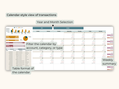 Multi-Account Income and Expense Tracker