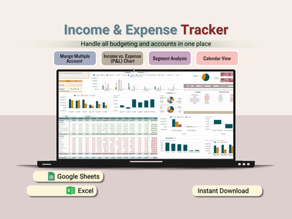 Multi-Account Income and Expense Tracker