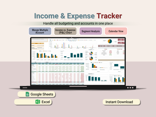 Multi-Account Income and Expense Tracker